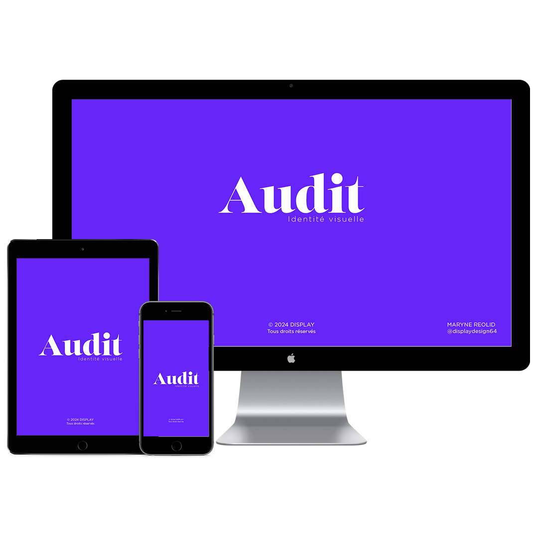 Supports visio Display Audit sur mesure